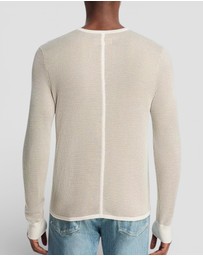 rag & bone - Gregory Merino Long Sleeve Crew