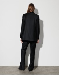 COS - Wool-Satin Tuxedo Blazer