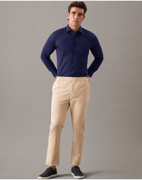 Calvin Klein - Sateen Stretch Casual Shirt
