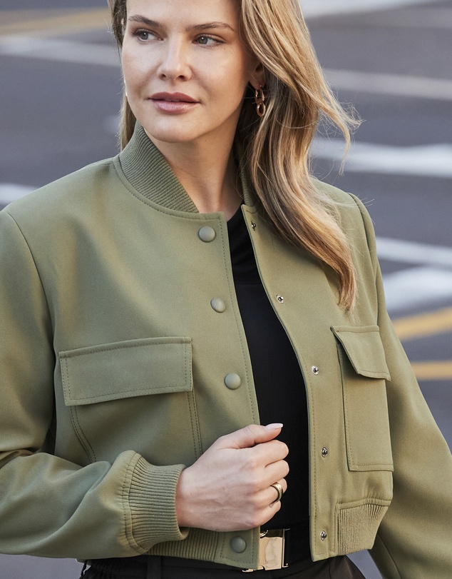 Sosandar - Utility Bomber Jacket