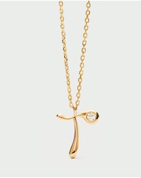 PDPAOLA - Initial 2026 T Pendant Necklace
