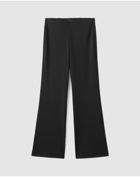 M.N.G - Straight-Fit Trousers With Elastic Waist