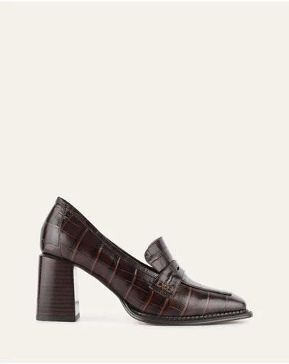 Jo Mercer - Delilah Mid Heel Loafers