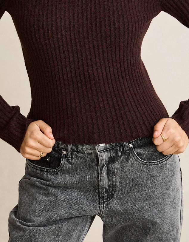 Rhythm - Amara Rolled Neck Knit Jumper