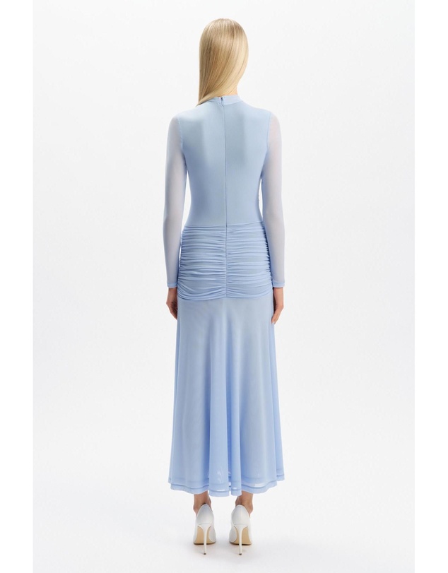 Bardot - Liyana Ruched Mesh Dress