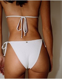 Rusty - Sandalwood Side Tie Midi Bikini Bottom