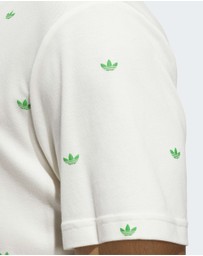 adidas Originals - Originals Printed Trefoil Polo Shirt Mens