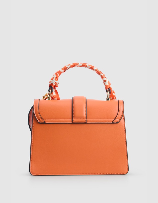 Laura Jones - Scarf Top Handle Bag