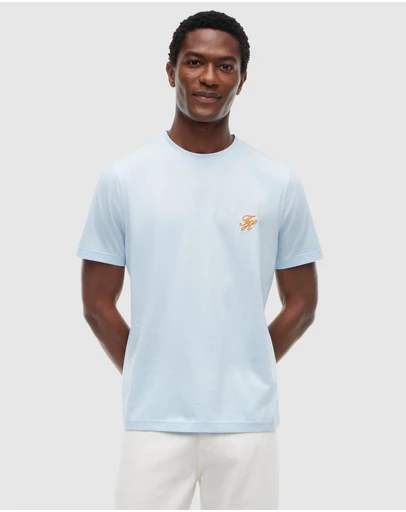Tommy Hilfiger - Logo Embroidery Jersey T-Shirt