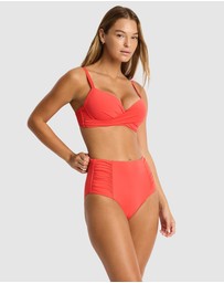 Sea Level Australia - Essentials Edit Cross Front Moulded Underwire Bra