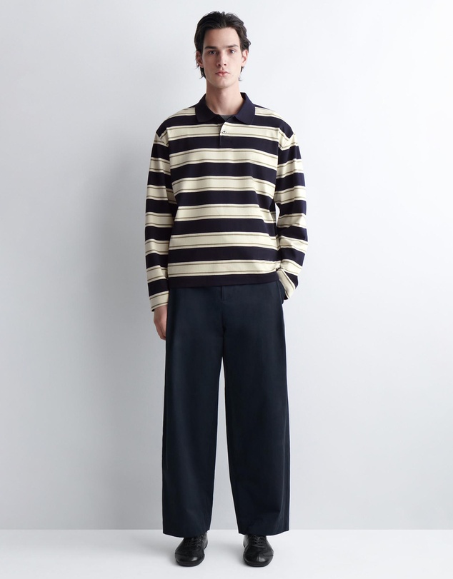 COS - Interlock Cotton Polo Shirt