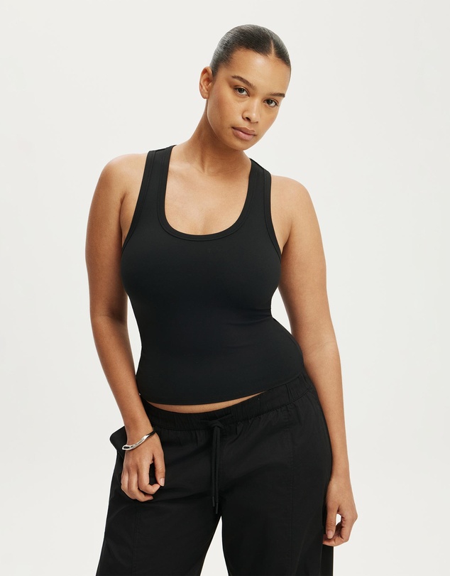 Cotton On - Hold Me Scoop Neck Racerback Tank