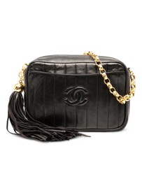 Pre-Loved by Azura Reborn - Pre-Loved CC Quilted Lambskin Tassel Camera Bag