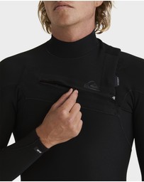 Quiksilver - Mens 4/3Mm Highline Chest Zip Wetsuit