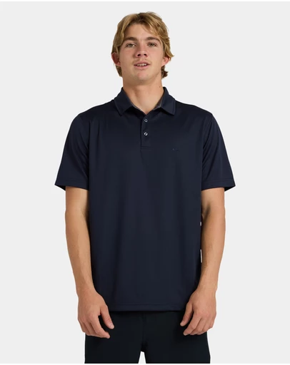 Quiksilver - Mens Pacific Polo Short Sleeve Shirt