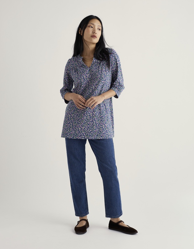 Seasalt - Seasalt Cornwall Purple Sithney Tunic Jersey