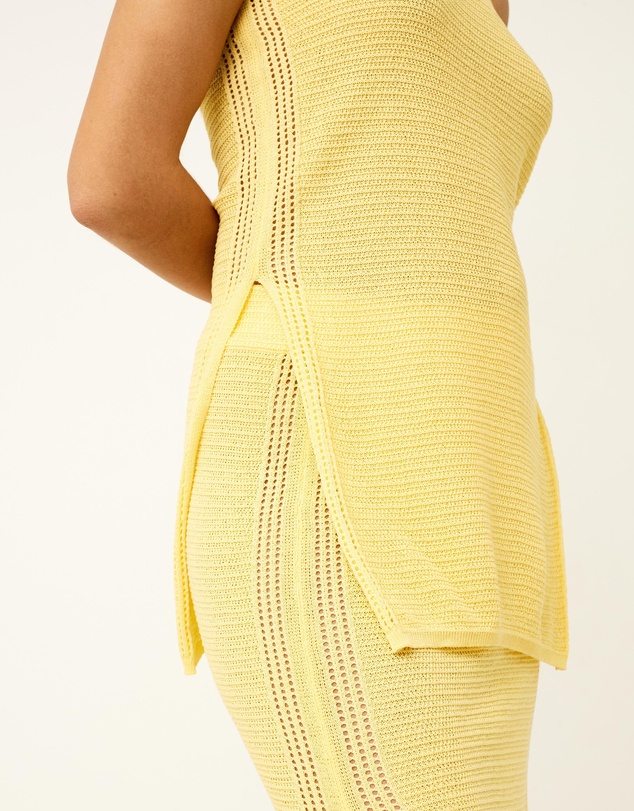 Dazie - St Tropez Knit Strapless Top