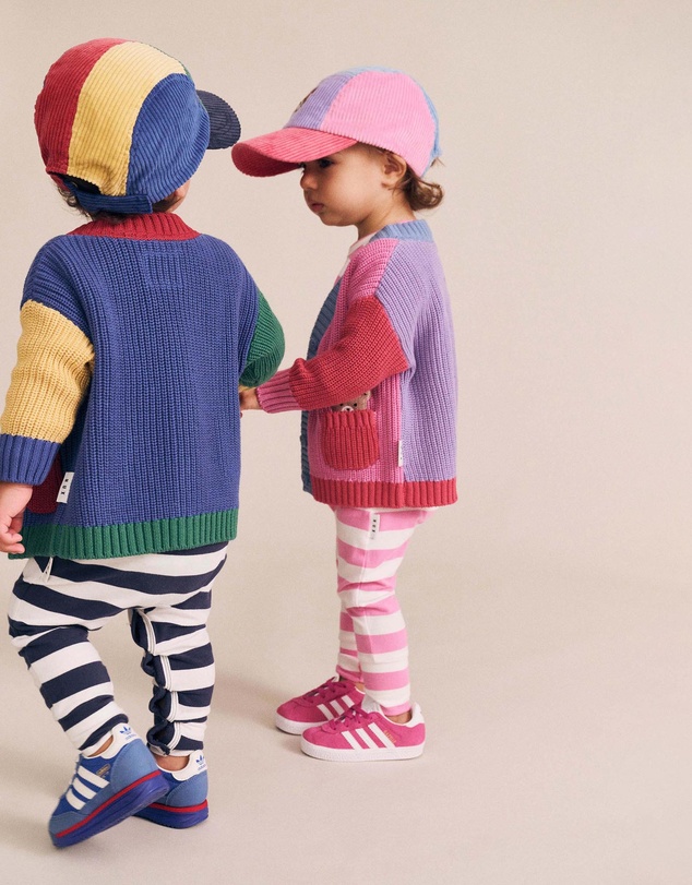 Huxbaby - Colour Block Huxette Cardigan - Babies-Kids