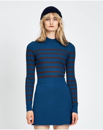 bul - Alder Top Dark Blue