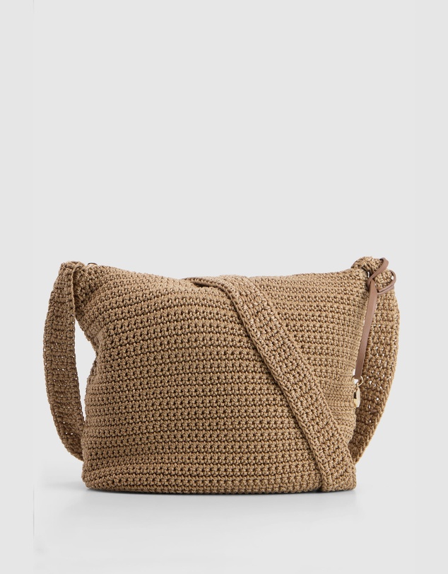 Laura Jones - Rayon Crochet Crossbody Bag