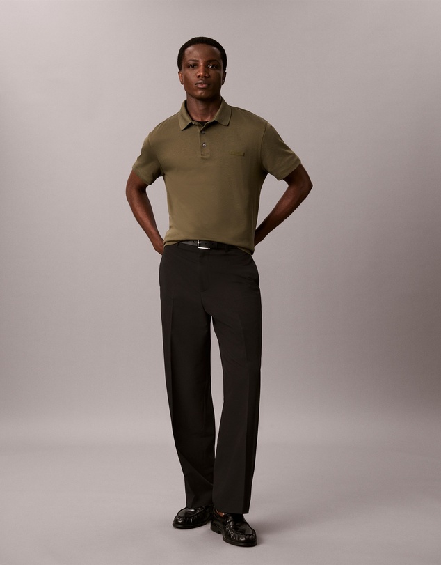 Calvin Klein - Slim Cotton Badge Polo Shirt
