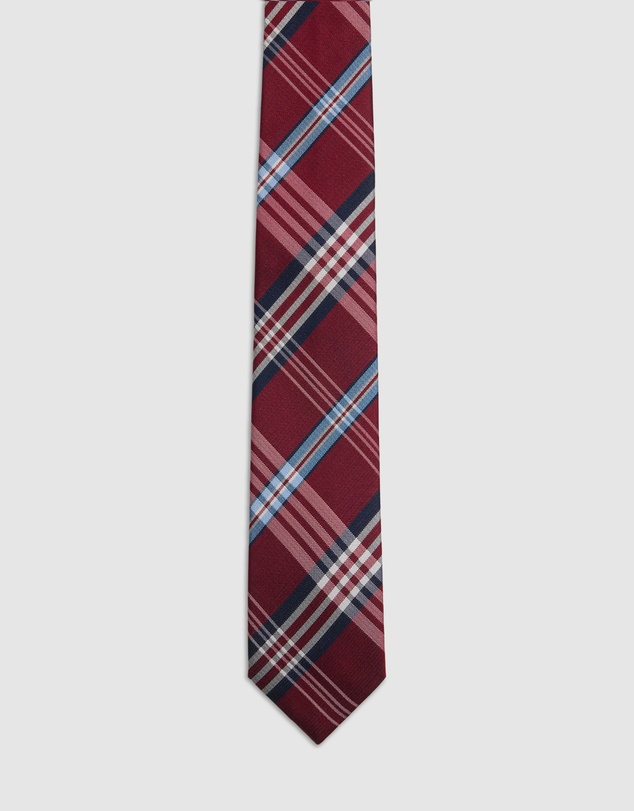 Oxford - Fenton Check Silk 7Cm Tie