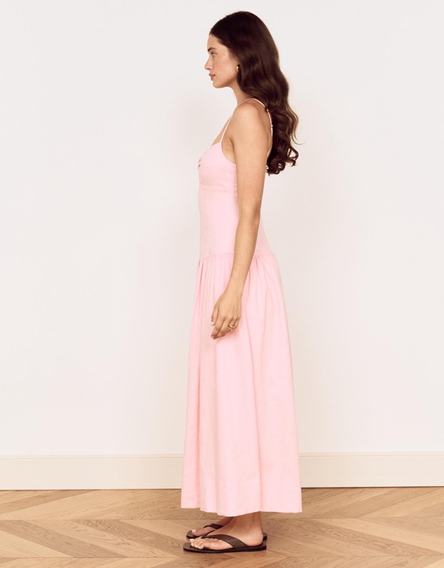 MINKPINK - Mila Drop Waist Midi Dress