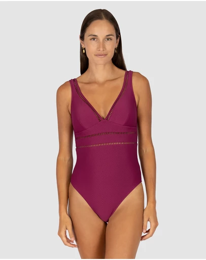 Baku Swimwear - Rococco Longline One Piece Swimsuit
