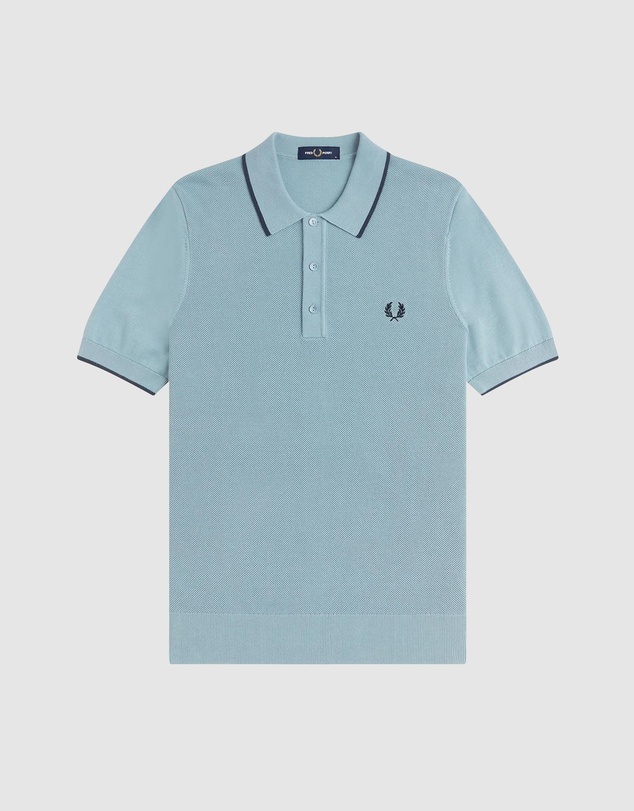 Fred Perry - Pique Stitch Knitted Shirt