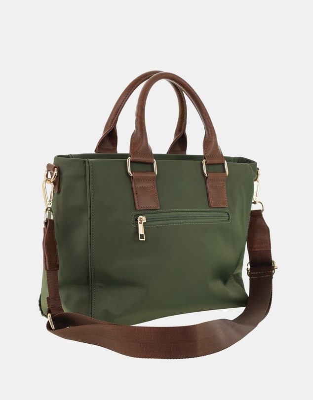 Pierre Cardin - Pierre Cardin RFID Lightweight Nylon Mini Tote with Crossbody