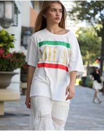 Belle & Bloom - I Love Milan Oversized T-Shirt