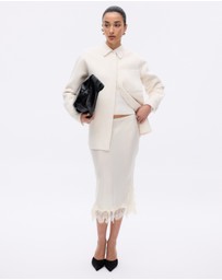 Minima Esenciales - Orla Double Faced Wool Jacket