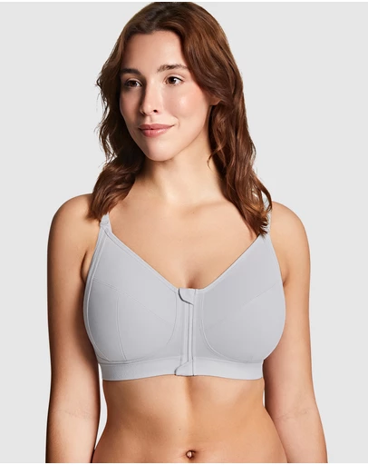Royce Lingerie - Fearne Organic Cotton Wirefree Front Open Bra