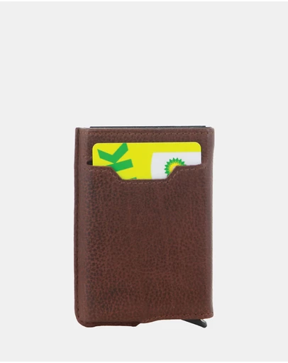 Pierre Cardin - Pierre Cardin Leather Smart Slide Card Holder Tab Wallet