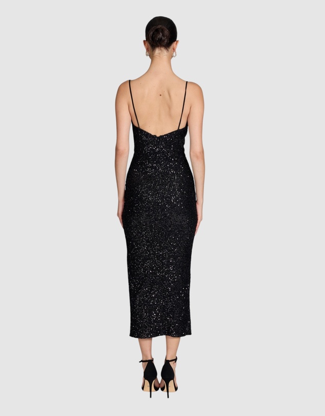 Romance by Honey and Beau - Gaia Cowl Neck Dress