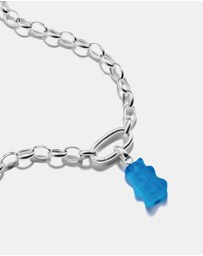 THOMAS SABO - THOMAS SABO Connect Charm Goldbear in blue
