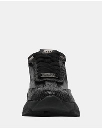 Steve Madden - Setback-R Black Sneakers