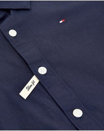 Tommy Hilfiger - Solid Poplin Shirt - Kids
