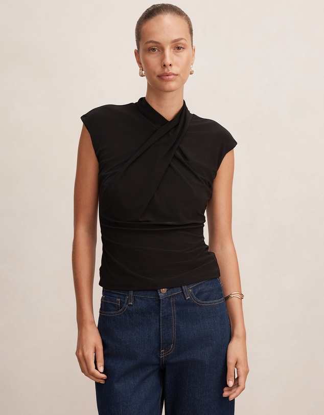 Forever New - Trinity Twist High Neck Top
