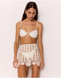 MINKPINK - Pippa Broderie Bikini Bottoms
