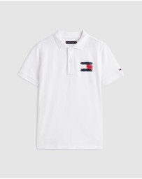 Tommy Hilfiger - Tommy Flag Polo SS - Kids