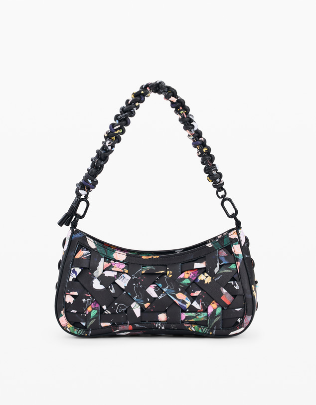 Desigual - Small braided collage bag