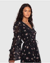 Belle & Bloom - Come As You Are Floral Maxi Dress