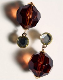 M.N.G - Fedora Earrings