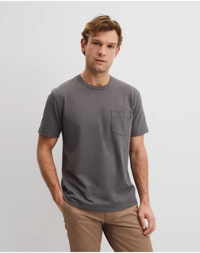 Country Road - Organically Grown Cotton Slub T-shirt
