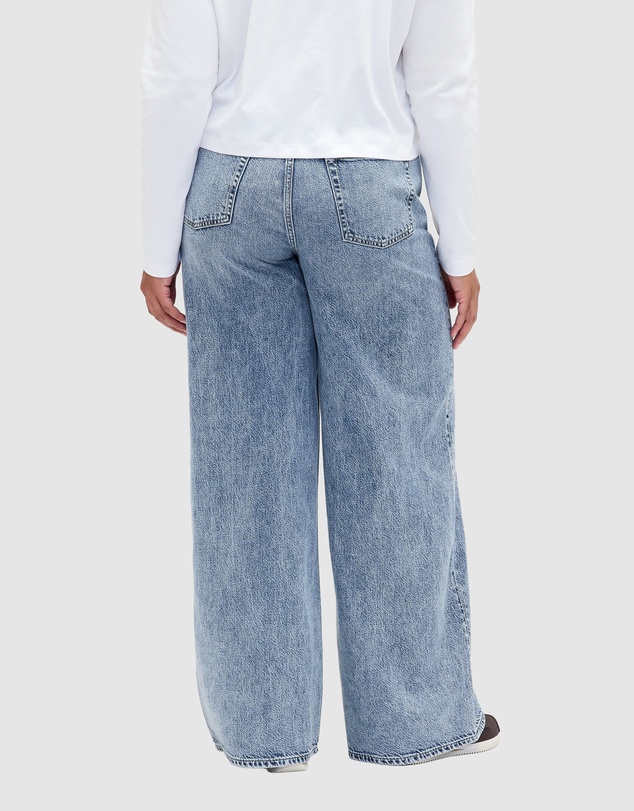 GAP - Baggy Mid Rise UltraSoft Jeans
