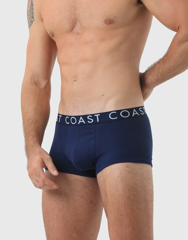 Coast Clothing - 3 Pack Navy Boxer Briefs