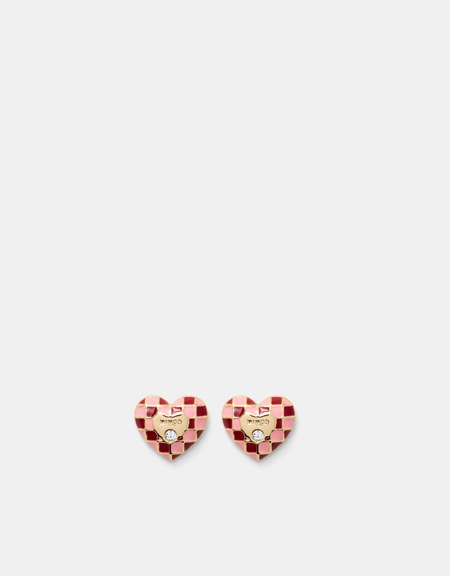 MIMCO - Dylan Heart Stud Earrings