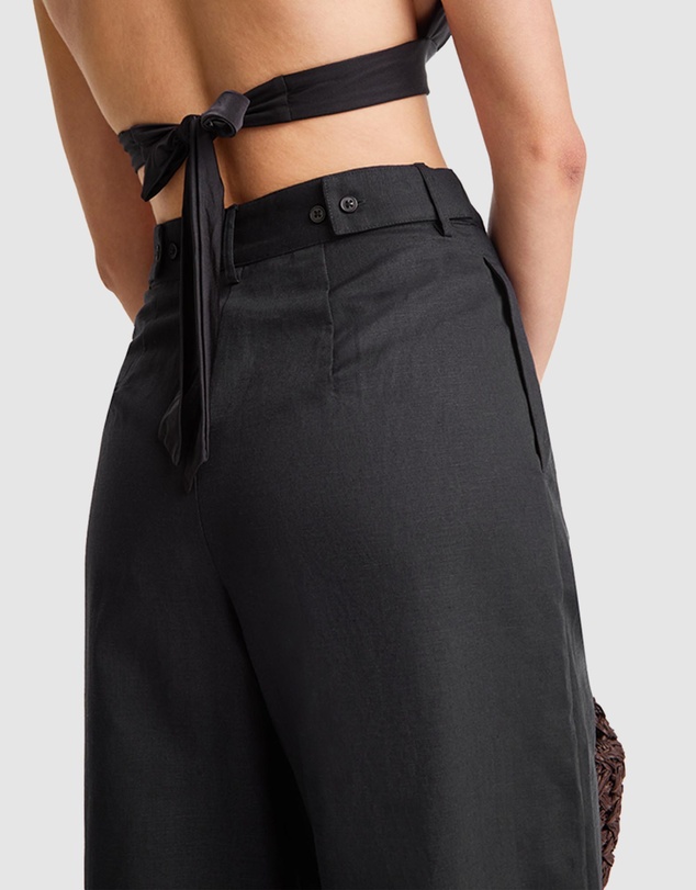 TALA - Wide Leg Linen Trousers