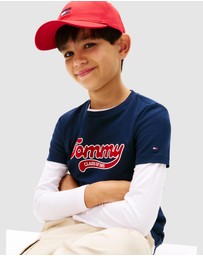 Tommy Hilfiger - Varsity Interlock SS T-Shirt - Kids